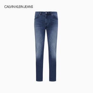 CK JEANS 2020秋冬款男装 合体楔形版牛仔裤CKJ059 J315497 1BJ-蓝色 34