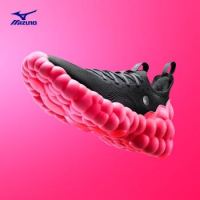 Mizuno美津浓柔软舒适缓震男慢跑鞋 THE MIZUNO ENERZY J1GC206652 黑色/粉色 42