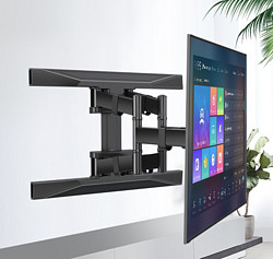 艾美 DF7(45-75英寸）电视挂架电视机壁挂支架旋转伸缩架子大尺寸