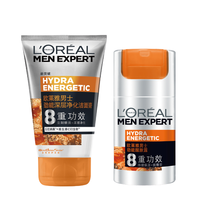 L'OREAL PARIS 巴黎欧莱雅 劲能系列男士护肤套装 (洁面膏100ml+醒肤露50ml)