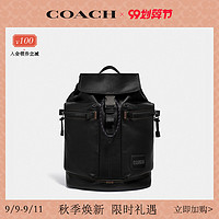 COACH/蔻驰男士COACH贴饰PACER机能双肩包