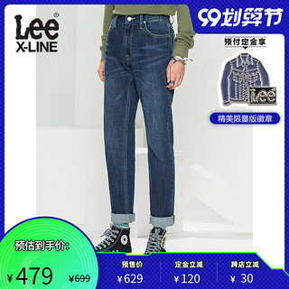 【预售】LeeXLINE 20新品726版型标准直筒男牛仔裤潮L127263QJBAK