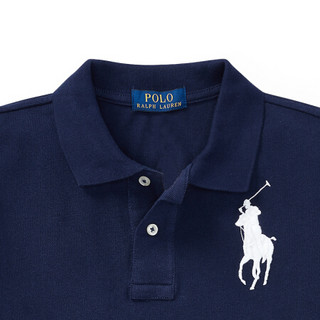 Ralph Lauren/拉夫劳伦男童 2020年早秋网布Polo衫33990 410-海军蓝 S