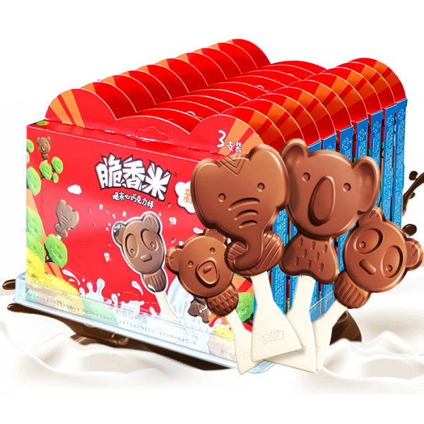 脆香米 脆米心巧克力棒 12g*3支