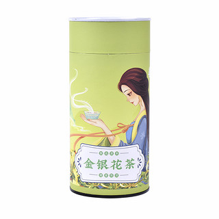 白云山金银花茶天然清火花茶罐装组合散装茶泡水凉茶茶叶代用花茶