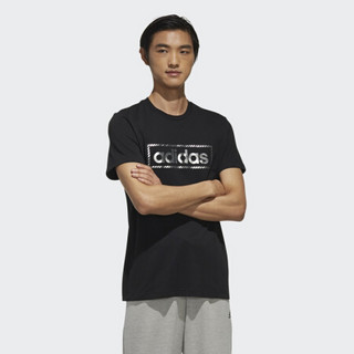 阿迪达斯官方 adidas AI SS GFX FOIL 男子运动型格短袖T恤DY8721 如图 M