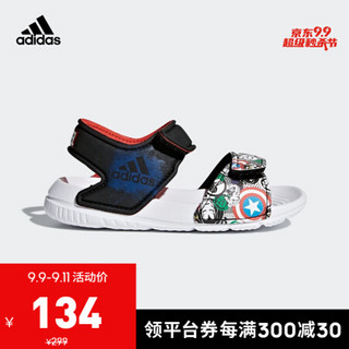 阿迪达斯官网 adidas Avengers AltaSwim I婴童游泳运动鞋 CQ0104 白/蓝/一号黑 26.5(155mm)