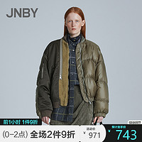 JNBY/江南布衣20秋新品羽绒服拼接短款羽绒外套上衣女5J9710330