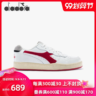 diadora/迪亚多纳 秋冬新款板鞋男子复古做旧休闲鞋MI BASKET LOW