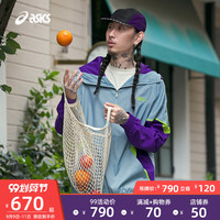 ASICS亚瑟士 20秋新款 男 秋冬撞色复古休闲运动外套夹克2191A294