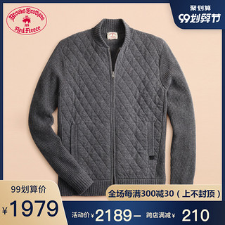 Brooks Brothers/布克兄弟男士秋冬新品美利奴羊毛混纺夹克外套