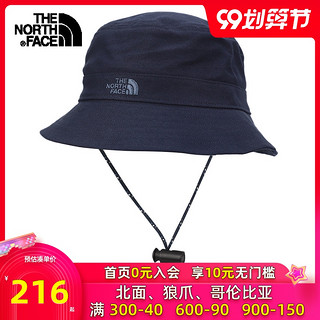 TheNorthFace北面渔夫帽户外2020年夏季轻便遮阳运动帽男女帽3VWX