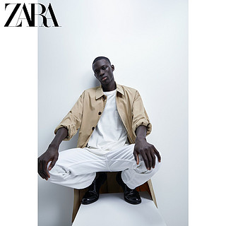 ZARA  00029305710 男士轻薄中长款风衣外套