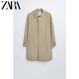 ZARA  00029305710 男士轻薄中长款风衣外套