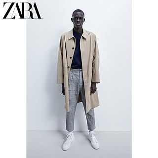 ZARA  00029305710 男士轻薄中长款风衣外套