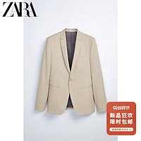 ZARA 新款 男装 纹理套装西装外套 04419500711