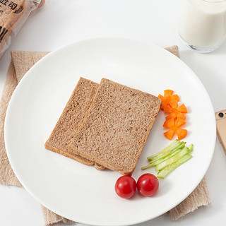 吖眯全麦黑麦面包代餐饱腹食品轻食粗粮健身吐司欧包早餐健康食品