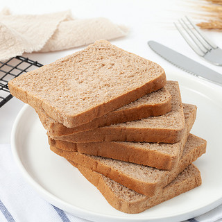 吖眯全麦黑麦面包代餐饱腹食品轻食粗粮健身吐司欧包早餐健康食品