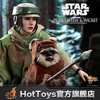 尾款未付定无效HotToys星战莱娅公主及Wicket 1：6人偶单/套装