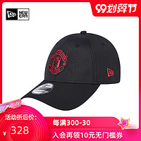 New Era纽亦华曼联系列棒球帽男女时尚潮酷情侣弯檐帽新品