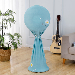 立式落地式防尘罩全包电风扇罩子家用圆形布艺保护罩通用防灰防潮