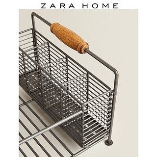 Zara Home 铁制和金合欢木制沥水架 44221762220