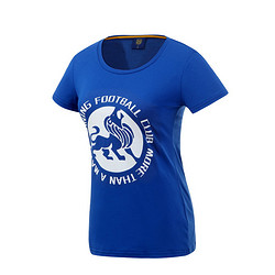 苏宁足球俱乐部棉质休闲新品短袖印花图案助威系列文化衫女士T恤