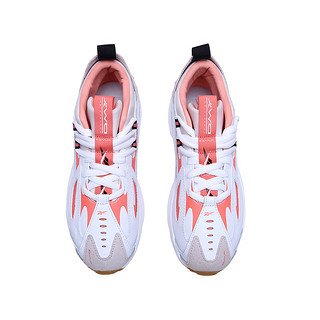 Reebok 锐步 DMX SERIES 1200 中性运动休闲鞋 DV9221 白色/橙 39