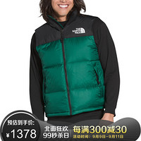 TheNorthFace北面1996Nuptse羽绒背心经典复刻ICON上新|3JQQ NL1/绿色 S