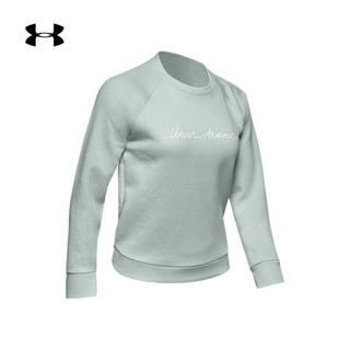 安德玛官方UA Recovery女子圆领运动卫衣Under Armour1344169 绿色189 XS