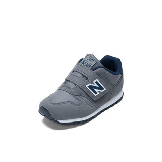 New Balance nb童鞋 新款男童女童0~4岁 儿童学步鞋IV373 灰色 IV373FB 25 适合脚长14.5cm