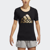 阿迪达斯官方 adidas BOS Foil Tee 女子运动型格短袖T恤DV3025 如图 S