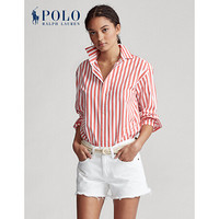 Ralph Lauren/拉夫劳伦女装 2020年夏季Sophia牛仔短裤21535 100-白色 25