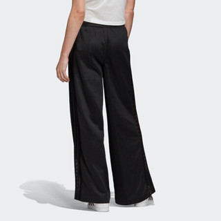 阿迪达斯官网 adidas 三叶草 WIDE LEG PANTS 女装运动裤FM1740 如图 XL