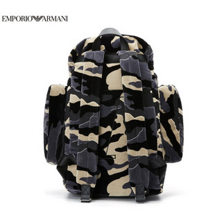 阿玛尼EMPORIO ARMANI奢侈品男装EA20秋冬男士双肩背包 Y4O252-YJL3E CAMO-83074迷彩色 U