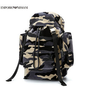 阿玛尼EMPORIO ARMANI奢侈品男装EA20秋冬男士双肩背包 Y4O252-YJL3E CAMO-83074迷彩色 U