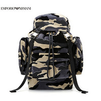 阿玛尼EMPORIO ARMANI奢侈品男装EA20秋冬男士双肩背包 Y4O252-YJL3E CAMO-83074迷彩色 U