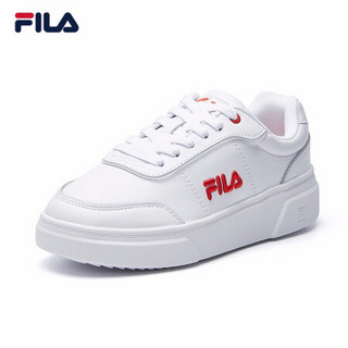 FILA x Wilson 斐乐板鞋女 2020秋季新款小白鞋休闲时尚运动鞋 斐乐白-FW 38.5