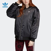 阿迪达斯官网 adidas 三叶草 LONG BOMBER 女装冬季棉服FL0048 如图 36