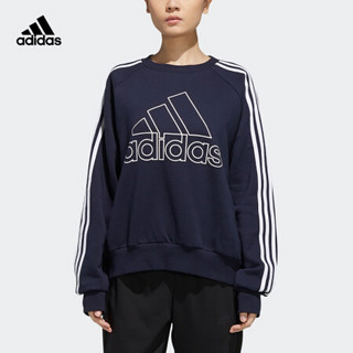 阿迪达斯官网 adidas W MS TC FL CR女装运动型格圆领套头卫衣FI9161 如图 L