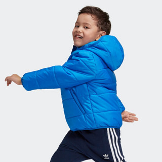 阿迪达斯官网 adidas 三叶草 JACKET 小童装冬季棉服FL7892 如图 104CM