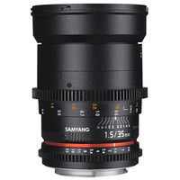 SAMYANG 森养光学 35mm T1.5 VDSLR AS UMC II 标准定焦镜头 Micro 4/3卡口 77mm