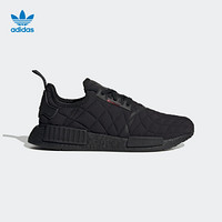 阿迪达斯官网 adidas 三叶草 NMD_R1 男鞋经典运动鞋FV1731 黑 41(255mm)