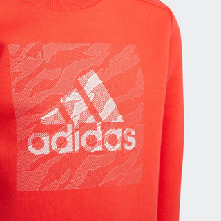 阿迪达斯官网 adidas YB CREW SWEAT 大童装训练套头卫衣DT2428 如图 152CM