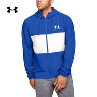 安德玛官方UA Sportstyle Wind男子运动夹克Under Armour1329297 蓝色486 L