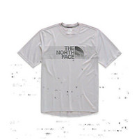 The North Face北面男士T恤短袖圆领纯色运动服休闲上衣NF0A3SXV GREY HEAT L