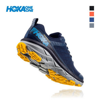 HOKA ONE ONE男挑战者5减震全地形越野跑步鞋Challenger ATR 5透气轻便运动鞋 迷夜蓝/古金色 US 10 /280mm