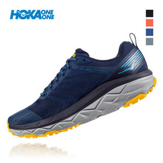 HOKA ONE ONE男挑战者5减震全地形越野跑步鞋Challenger ATR 5透气轻便运动鞋 迷夜蓝/古金色 US 10 /280mm