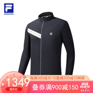 FILA ATHLETICS 斐乐男子梭织外套2020秋季新款跑步服运动上衣男 传奇蓝-NV 185/104A/XXL