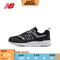 New Balance nb童鞋 2020新款男童女童7~14岁 儿童运动鞋GR997HFK 黑色/灰色 GR997HFI 37